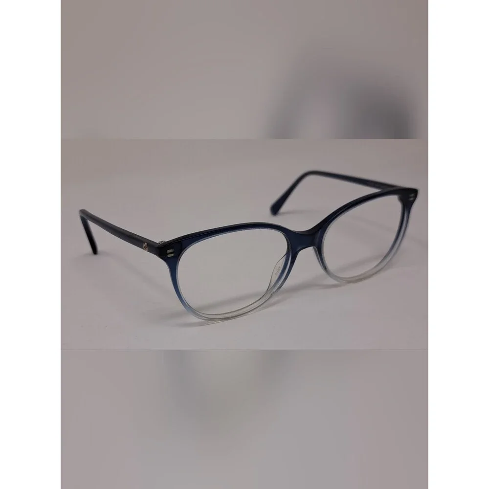Gucci Women's Glasses Frames Blue Transparent Oval GG0550O 004 Italy 51-16-140